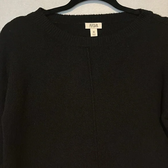 a.n.a / Ana - Women's Tunic Sweater.  Size XS. Black. - Picture 4 of 10